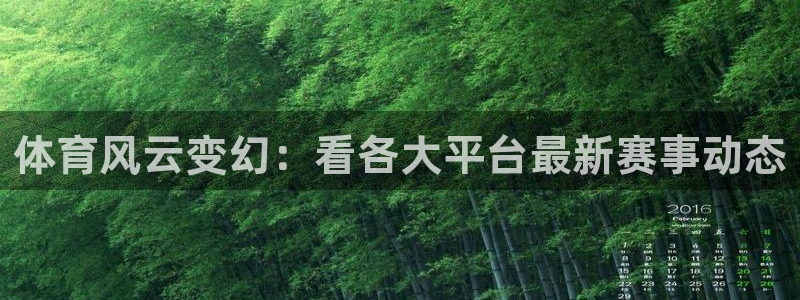 体育风云变幻：看各大平台最新赛事动态