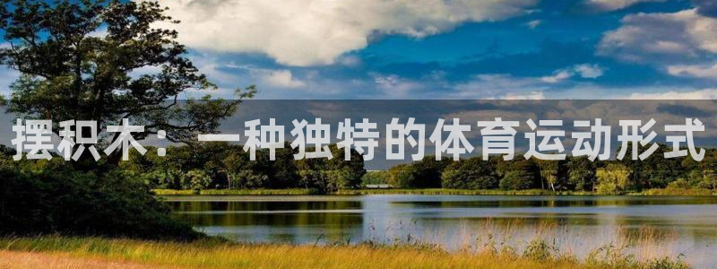 摆积木：一种独特的体育运动形式