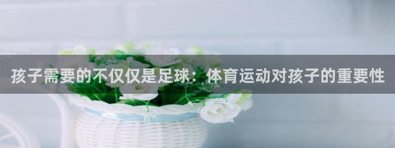孩子需要的不仅仅是足球：体育运动对孩子的重要性