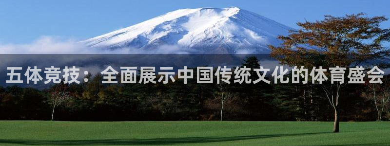 五体竞技：全面展示中国传统文化的体育盛会