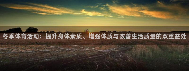 冬季体育活动：提升身体素质、增强体质与改善生活质量的双重益处